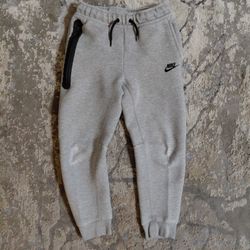 Gray Nike Tech Joggers