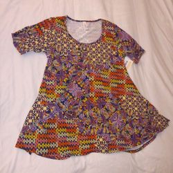 LULAROE SIZE X SMALL WOMENS BLOUSE SHIRT
