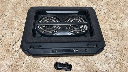 Laptop cooling stand tray high speed fan