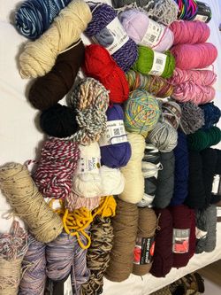Huge bundle of yarn