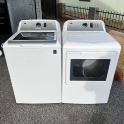 GE Washer And Electric Dryer