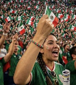 Let’s Get Ready For World Cup 2026…. Mexico Flag Bracelet