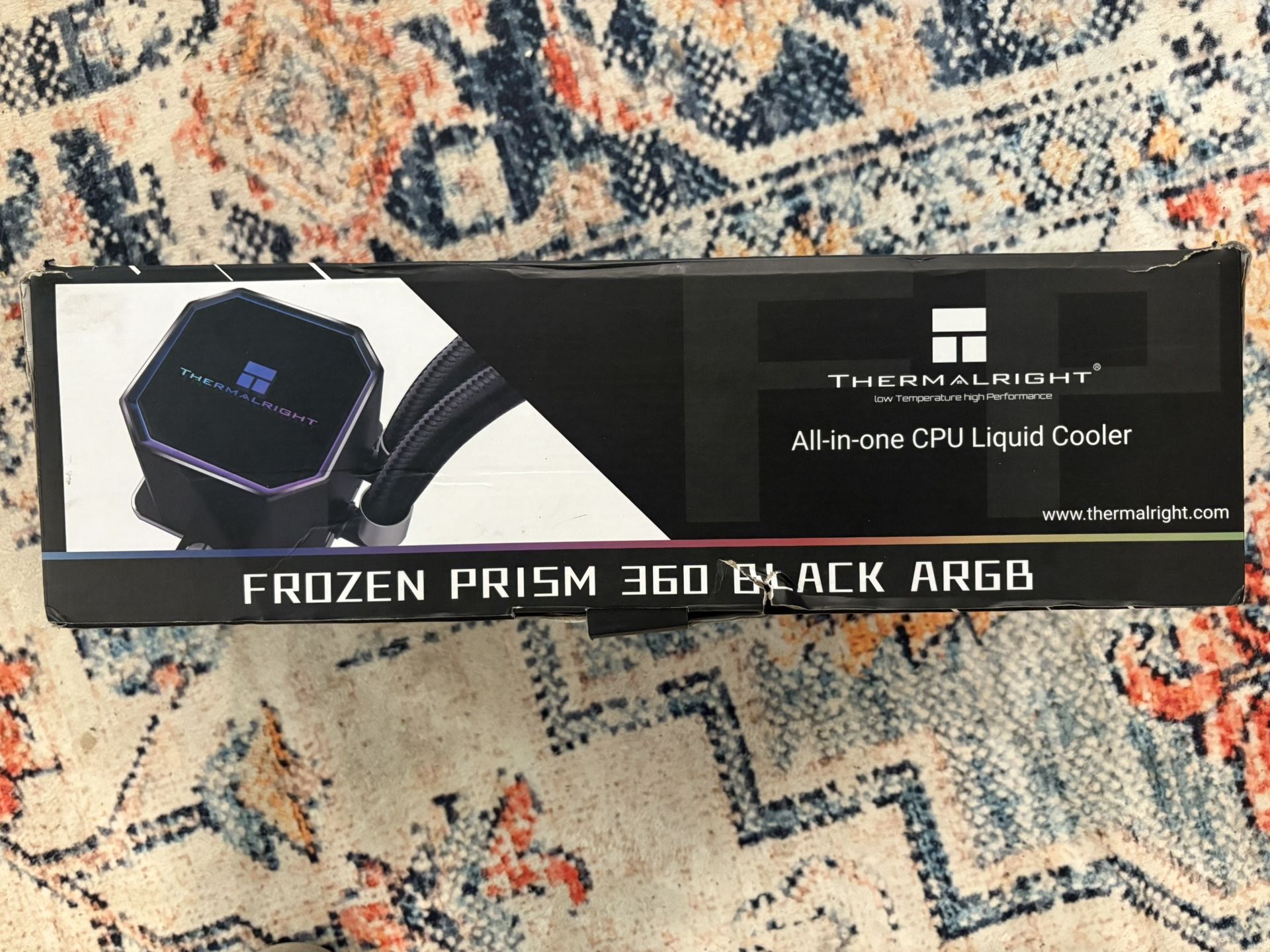 Thermalright Frozen Prism 360 Black ARGB All-in-one CPU Cooler