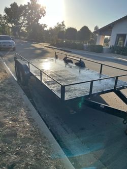 Flat bed trailer 16’