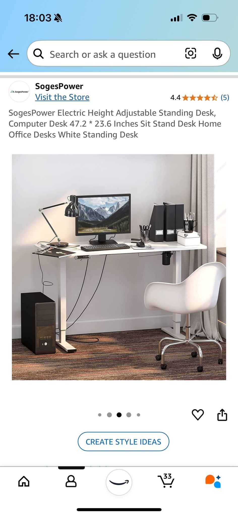 Adjustable Standing Desk