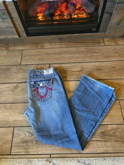 Flared true religions size 32