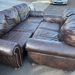 Leather Sofas (free) 