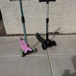 Kids 3 Wheel Scooter With Light Up Wheels