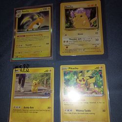 Pokemon Pikachu Base Card 2