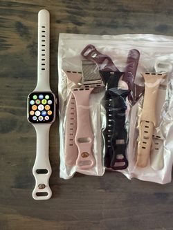 Mint 41mm Rose Gold Apple Watch Series 9GPS
