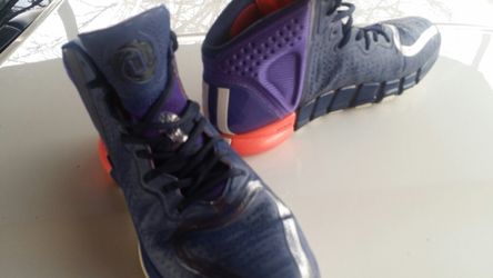 Adidas D Derrick Rose 4 [G66939] Men's Size 11 Night-Blue/Run White/Blapur