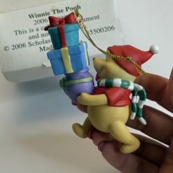 Disney Winnie the Pooh 2006 Christmas Ornament w/ Box Collectible
