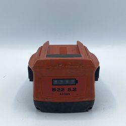 Used HILTI 5.2 Ah CPC B22 Volt Li-ion Battery TESTED WORKS