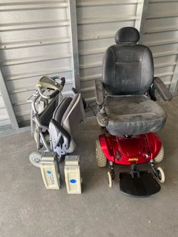 Folding Scooter and Wheelchair