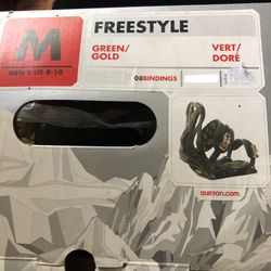 Men’s Burton Freestyle Binding (Size Men’s: 8-10)