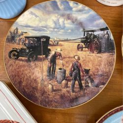Bountiful harvest but I’m nanny key from the collection in titled forming the heartland by Danberry mint plate number D8992