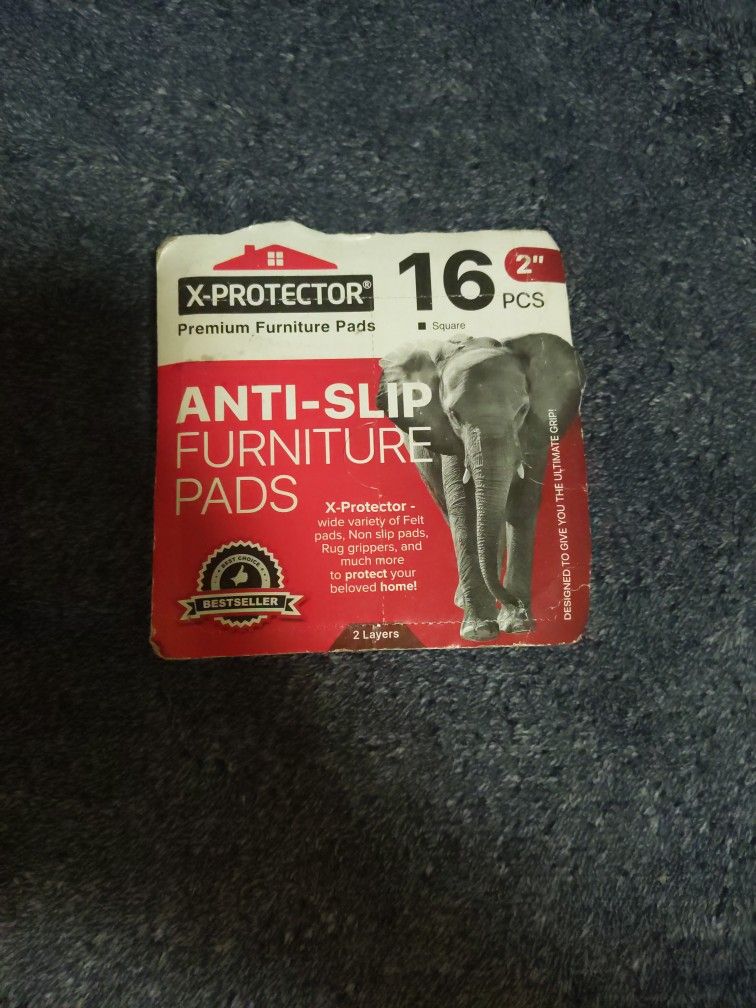 Sealed 16 PCs Anti-Slip Furniture Pads - Brand New