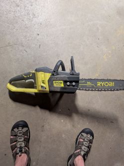 Ryobi 14-inch 40V brushless cordless chainsaw