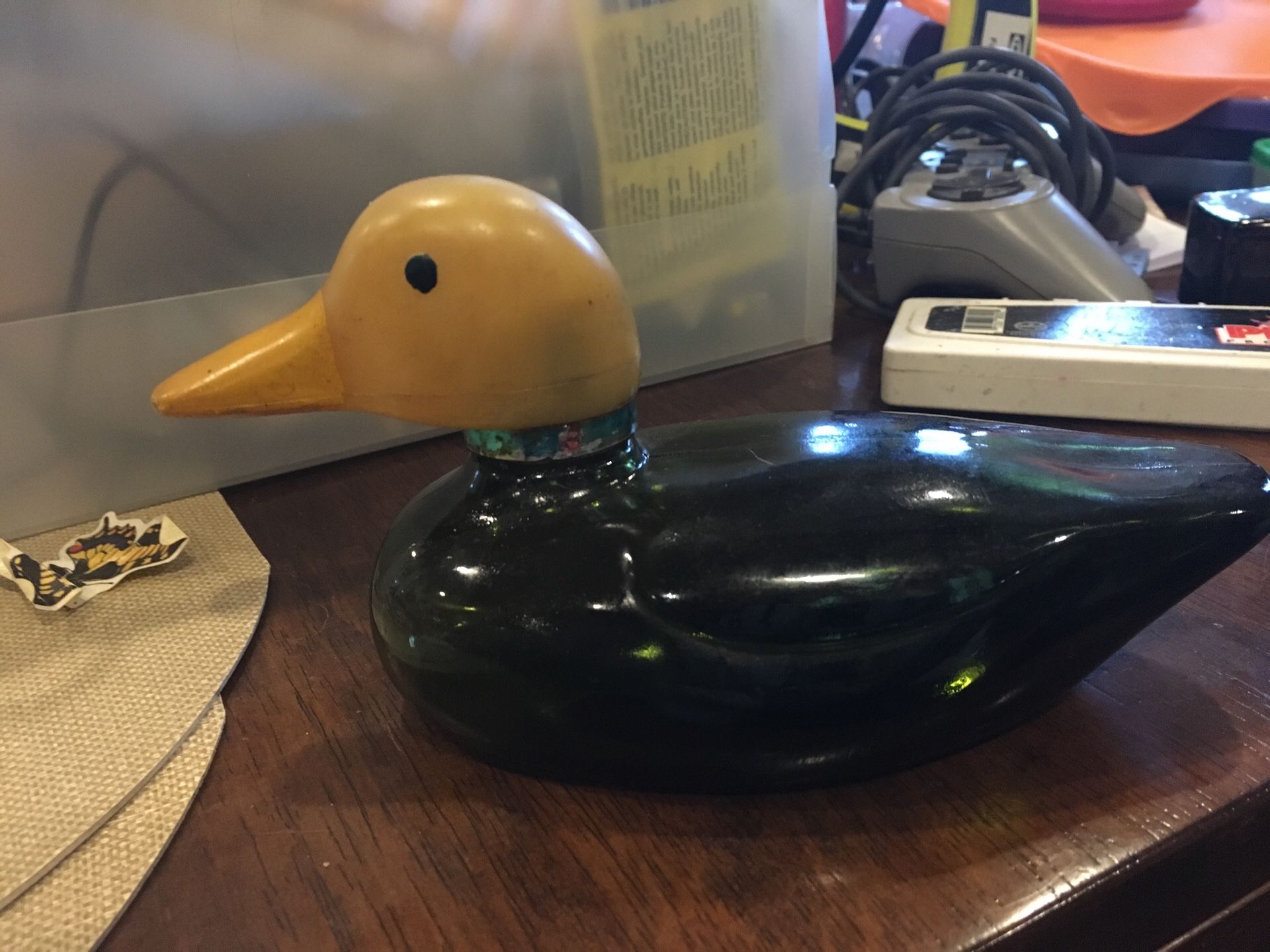 Avon Mallard decanter - Blue Blazer