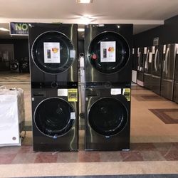 Lg Smart Front Load Washer  AND  Dryer Tower Set ✅✅ JOE Z
