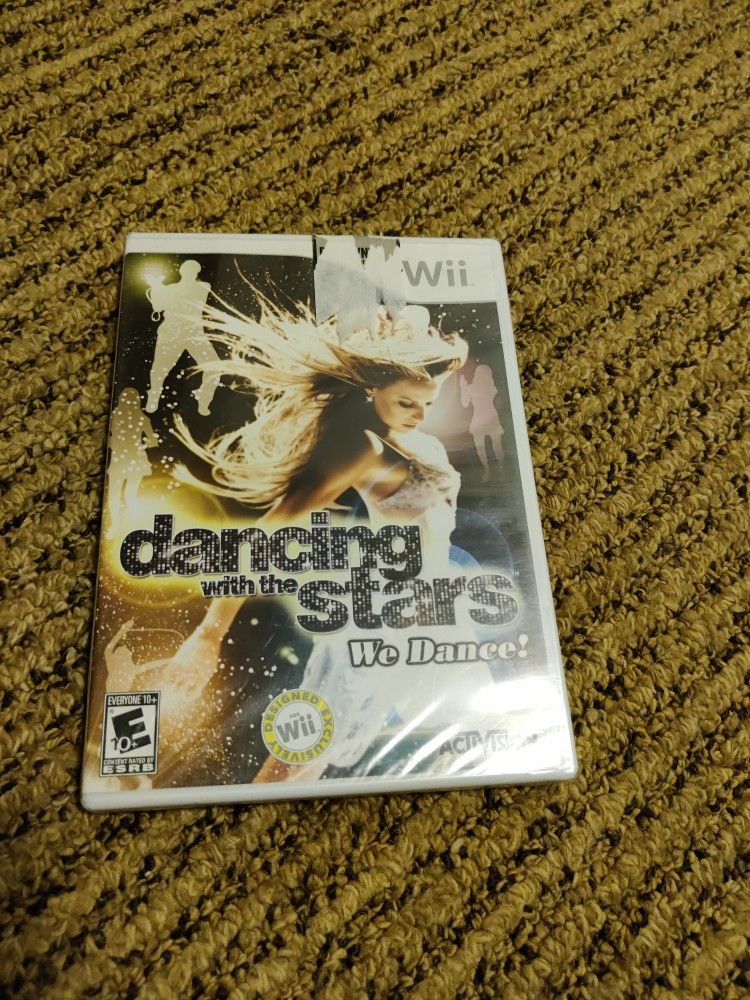 Nintendo Wii Dancing With The Stars We Just Dance New Sealed