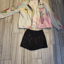 Girls Clothing Justice & Bazooka Collab