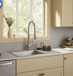 Pro-Function 33 top-/undermount Single-Bowl Workstation Kitchen Sink Kit