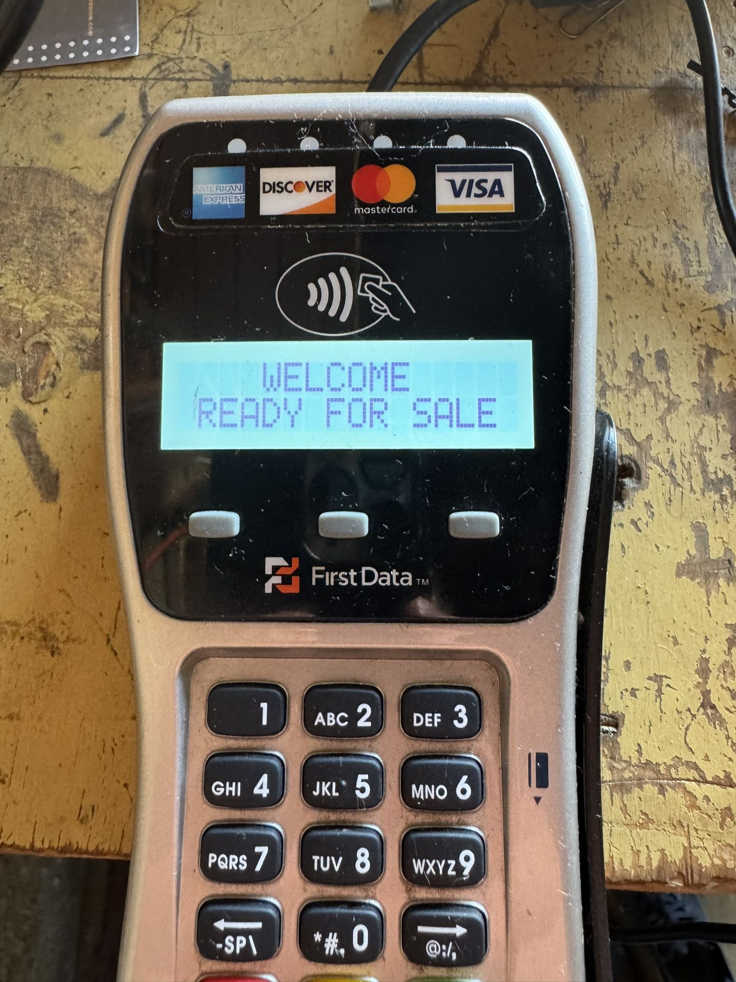 First Data FD35 PIN Pad Credit Card Reader