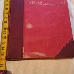 Antique Philip's International Atlas 