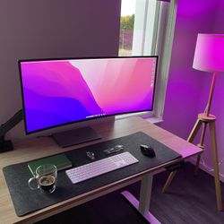 LG UltraWide Monitor 34” 21:9 Curved WQHD (3440 x 1440) IPS