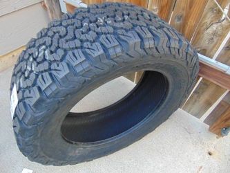 5 New LT 285 55 20 BFGoodrich All Terrain T/A KO2 Tires 8PLY Date 2024