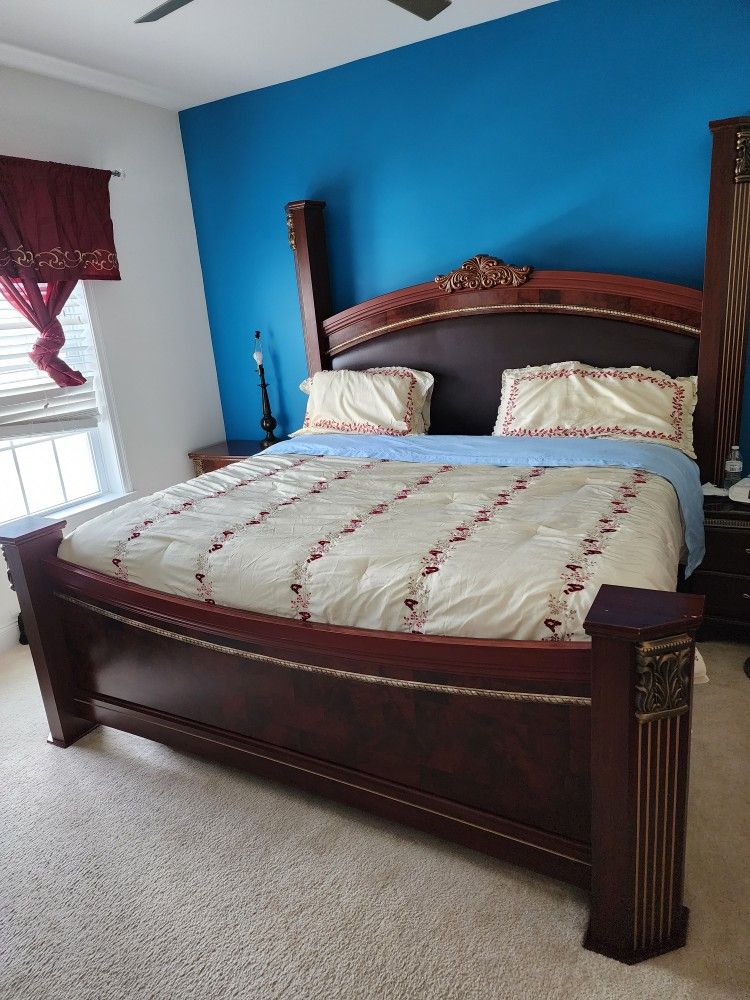 5 Piece King Size Bedroom Set