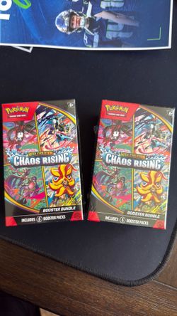 Pokémon Chaos Rising Booster Bundle