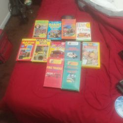 12 Educational VHS Tapes