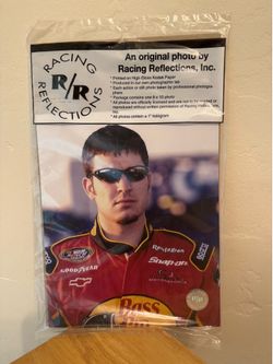 Dale Earnhardt Jr NASCAR 8x10 Photo Racing Reflections