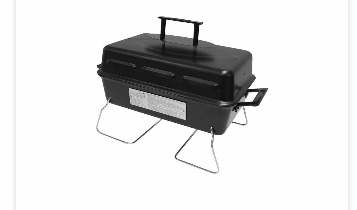 Grillsmith Portable Tabletop Gas Grill Black