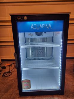 Aquafina Commercial Display Cooler Refrigerator