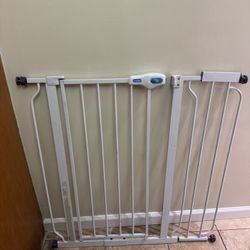 Baby Gate With Door Extra Tall And Wide 