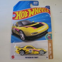95 MAZDA RX-7 DRIFT HOT WHEELS 