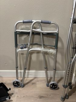 Folding Walker with Wheels