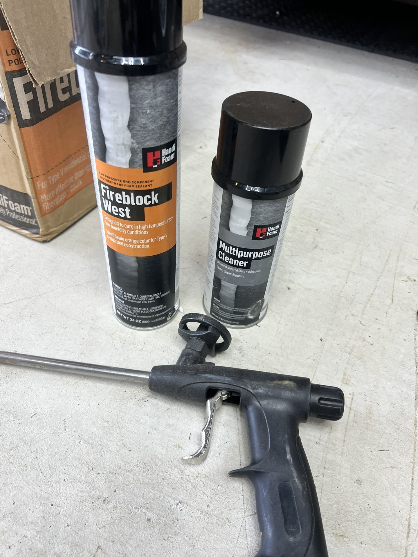 Fire block FOAM&CLEANER