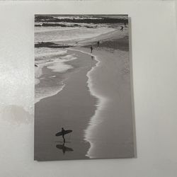 Surfers Canvas Painting 