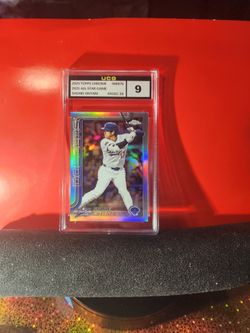 Shohei Ohtani 2025 Topps Chrome  REFRACTOR #ASGC-1 UCG MINT 9.
