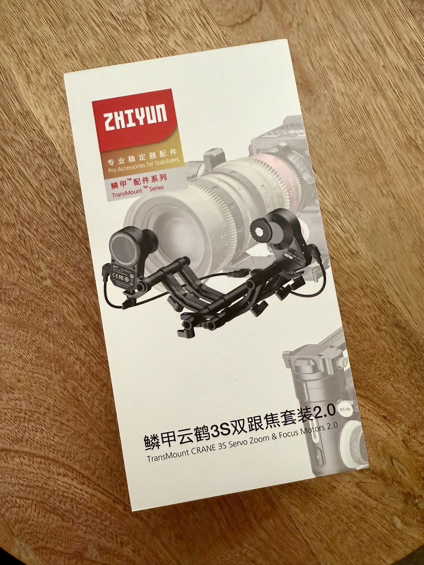 ZHIYUN TransMount CRANE 3S Servo Zoom & Focus Motors 2.0