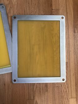 Two NEW Aluminum Screen Printing Frames Silk Screens