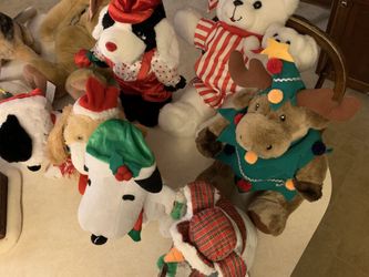 Lot of plush animals