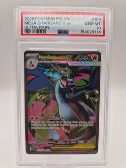 Mega Charizard X EX 109/094 PSA 10