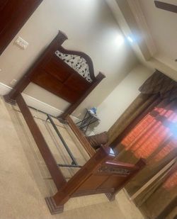 Wood Bed Frame And Dresser