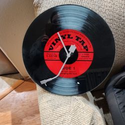 Record Wall Clock