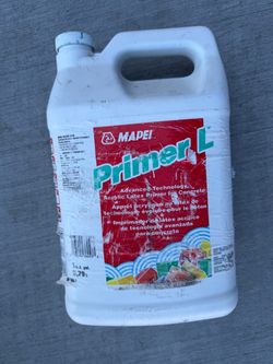 MAPEI Primer L Acrylic Latex Primer for Concrete - 1 Gallon (Brand New)
